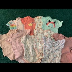 Babygirl bodysuits bundle